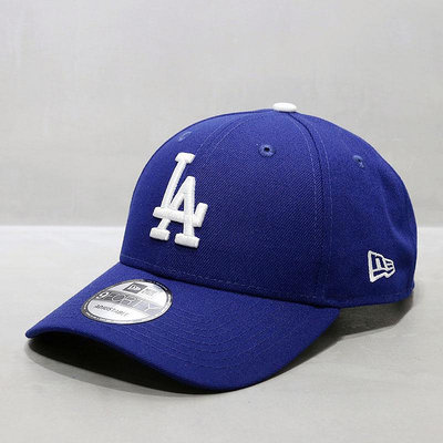 【現貨】韓國代購NEWERA棒球帽MLB鴨舌帽LA道奇隊潮牌9FORTY夏季ins帽藍色