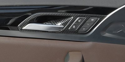 寳馬 BMW 18-22年 G01 X3 內門碗 內門拉手 內把手框 內門把手框 內拉手框 碳纖維紋