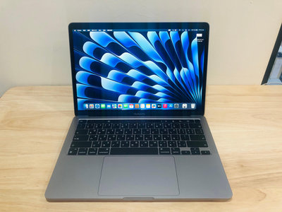 台中 2020年 MacBook Pro 13吋 M1 8G 256G 太空灰 灰色 蘋果電腦 250次