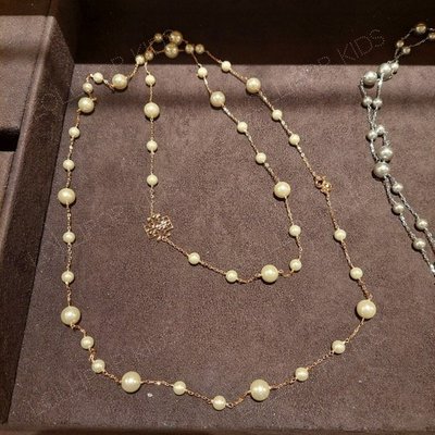 【全新正貨私家珍藏】TORY BURCH Britten 優雅珍珠 Necklaces &amp; Pendants 長款項鏈