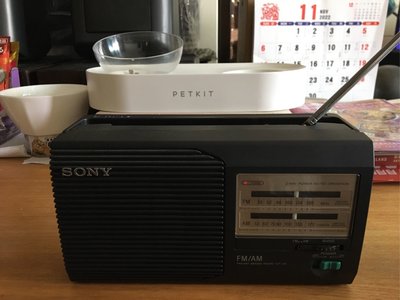 SONY ICF-24 AM/FM RADIO 收音機（庫存新品）