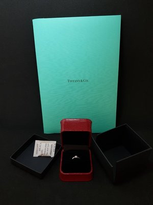 《三福堂國際珠寶1143》Tiffany Harmony™ 訂婚戒指(0.19ct ) F VS1 3EX