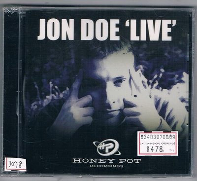 [鑫隆音樂]西洋CD-瓊賽JON DOE:現場演唱 LIVE  [5039238025610] 全新/免競標