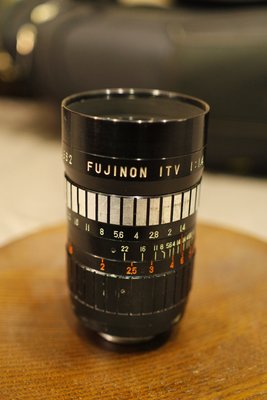 FUJINON ITV 50mm F1.4 電視 c-mount 鏡頭 (M4/3, BMPCC適用)