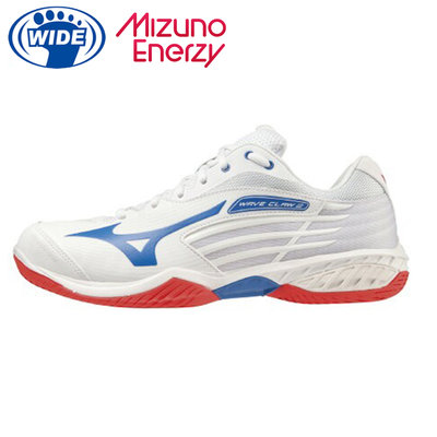 ［零碼出清］MIZUNO WAVE CLAW 2 寬楦 羽球鞋 進階 ENERZY 71GA211026 23SSO