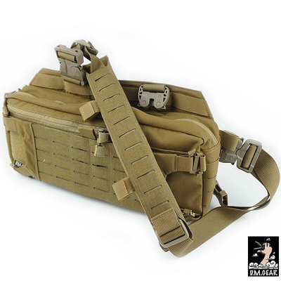 DMgear 戰術迷彩單肩包 多功能大容量多層次 軍事胸包 軍事訓練戶外野戰遊戲裝備 軍迷用品 17