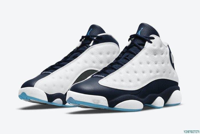 【正品】Nike Air Jordan 13 Retro Obsidian 黑曜石白藍男414571