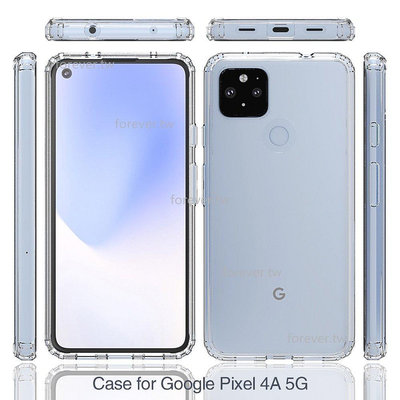 ? 還原裸機 清水殼 適用於谷歌Pixel5手機殼 Google Pixel 4a 5G矽膠殼透明殼 防摔防撞殼 防摔