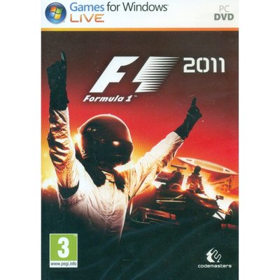 【傳說企業社】PCGAME-F1 2011™Formula One 一級方程式賽車(英文版)