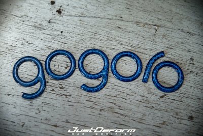Gogoro 3D Sky Blue carbon fiber 天藍 碳纖維 貼紙