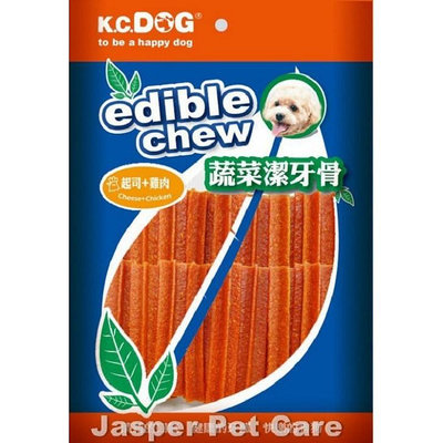 K.C.DOG 葉綠素+雞肉潔牙骨 袋裝 多款可選 狗零食『WANG』