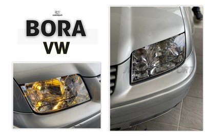》傑暘國際車身部品《全新 福斯 VW BORA 原廠型 副廠 晶鑽 大燈(有霧燈) 一顆2000元DEPO