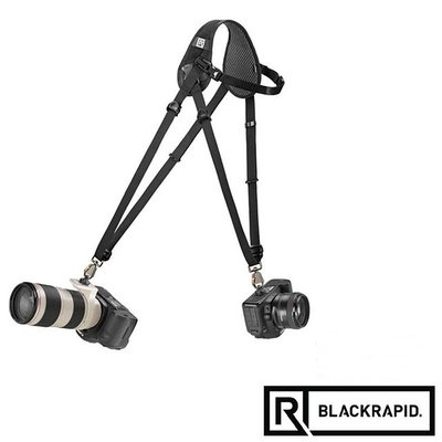 又敗家Blackrapid雙機單眼相機減壓背帶Hybrid Breathe兩機減壓相機背帶婚攝雙槍相機揹帶出國旅遊肩背帶