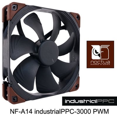 小白的生活工場*Noctua NF-A14 industrialPPC-3000工業級IP52防塵防水PWM風扇