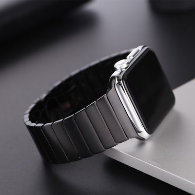 Apple Watch Series5/4/3蘋果手錶金屬不銹鋼錶帶 iwatch5 44MM 40MM金屬手錶錶帶 七佳錶帶配件