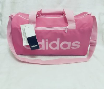 全新品 保證正品adidas愛迪達粉紅色運動 休閒 裝備袋 側肩 斜背袋**免運