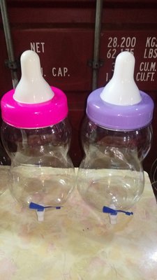 造型超特大奶瓶飲料罐有裝水龍頭 裝飲料造型特大奶瓶飲料罐 +水龍頭(大容量15500cc)可愛造型奶瓶飲料桶*2個