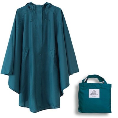 熱銷 機車雨衣日本韓國斗篷雨衣加工定制 女士時尚成人連體雨披 防水透氣雨衣 可開發票