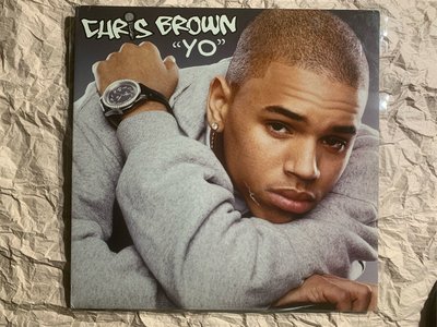 R&B男聲-克里斯·布朗-喲（不好意思！小姐） 12”二手EP黑膠(美國宣傳版） Chris Brown – Yo (Excuse Me Miss)