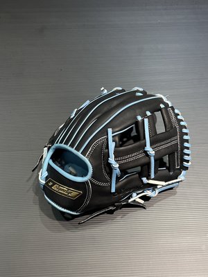 棒球世界全新SSK少年super soft台灣限定系列手套特價特製超軟十字檔黑/淺藍