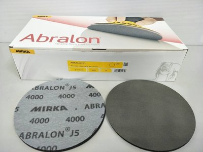 MIRKA ABRALON海棉砂紙 6"#4000*5片