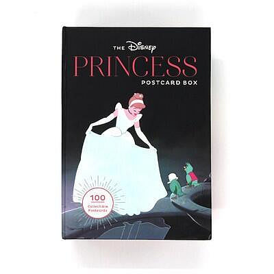 易匯空間 正版書籍Disney Princess Postcard 迪士尼公主明信片盒100張收藏明信片 原版SJ2146