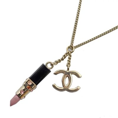Chanel 項鍊，Chanel 古董口紅項鍊