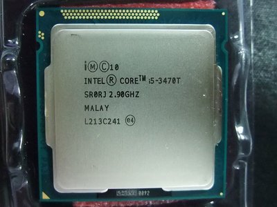【含稅】Intel Core i5-3470T 2.9G 1155 雙核四線 超低功耗 35W 正式散片CPU一年保