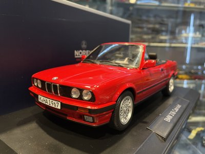 吉華科技@ 1/18 NOREV 183210 BMW 318i Cabriolet 1991 Red