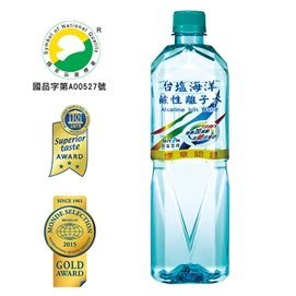 台鹽海洋鹼性離子水(1500ml) 每箱12瓶~出清免運價399元 期限2023/5/3