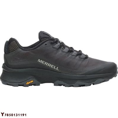 代購            正品代購邁樂Merrell 2022流行經典百搭戶外包裹性女子黑色登山鞋