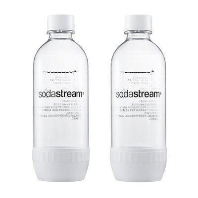 英國Sodastream-寶特瓶1L 2入(白)