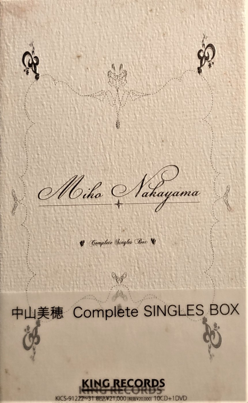 中山美穂 Complete SINGLES BOX ~ 日版全新未拆 ( 10CD+DVD ...