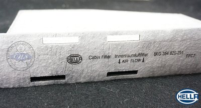 【酷熊】德國 HELLA 活性碳 冷氣 濾網 濾芯 冷氣芯 FOR VW NEW BEETLA金龜車POLO 6N