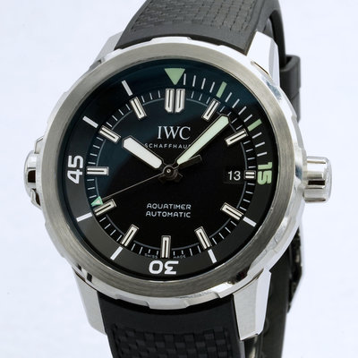 IWC萬國 IW329001 Aquatimer Automatic 海洋時計自動腕錶 42mm 黑面 潜水機械錶