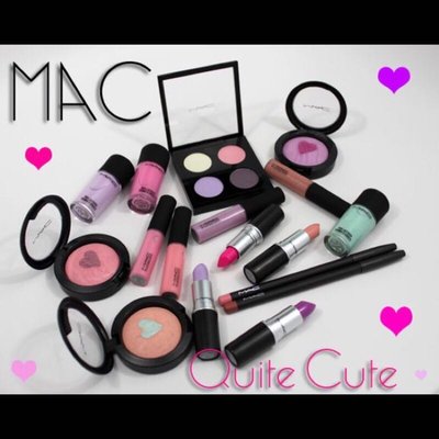 【Darling小舖】MAC QUITE CUTE COLLECTION 瘋狂口愛系列 CUTIE 4色眼影盤