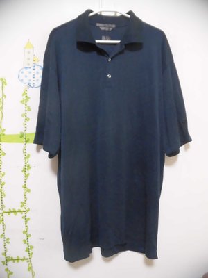 衣市藍~TIGER WOODS 短袖排汗POLO衫 (L/G/G~黑~) (230603)