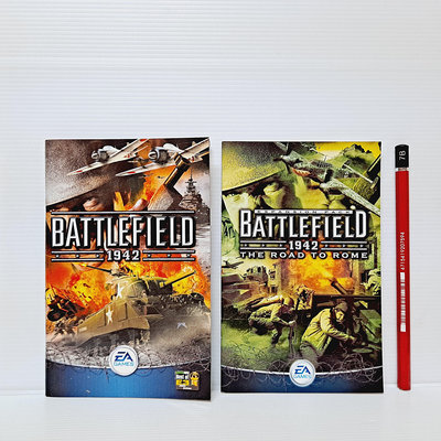 [ 小坊 ] 電玩攻略 戰地風雲 1942 遊戲手冊 兩本不分售 AH99