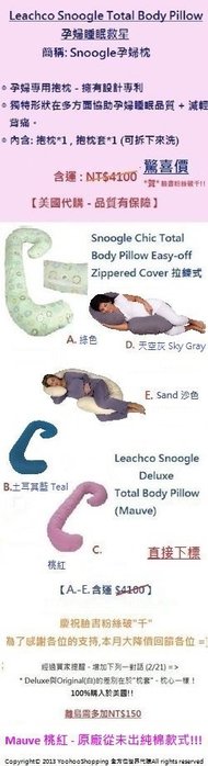 leachco body pillow