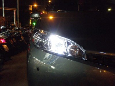 【JP】新竹永豐汽車LED@2011 TOYOTA NEW WISH前小燈改裝T10 12SMD~爆亮白光