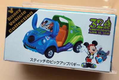 013392 2011年 日本 東京限定 絕版 Tomy Tomica 迪士尼 史迪奇 x 米奇 聯名車 合金車