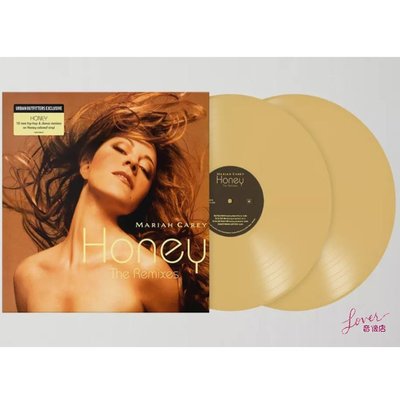 Mariah Carey Honey The Remixes 限量金膠2LP黑膠唱片 定金