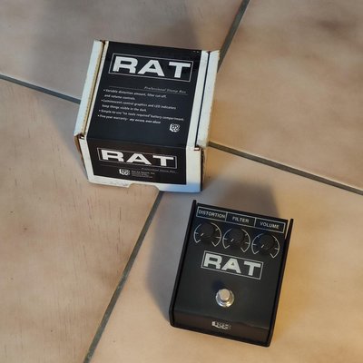 經典老鼠泛用Proco Rat 2 distortion fuzz boost bass guitar effect pedal fx 吉他貝斯破音失真效果器