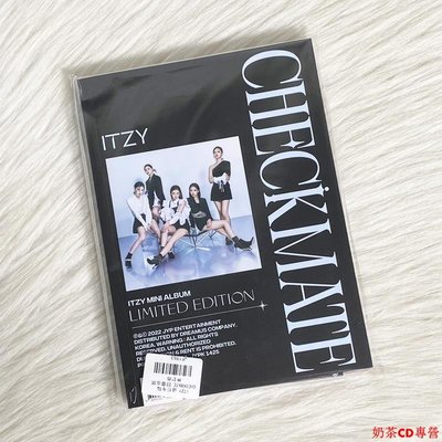 正版  ITZY專輯 CHECKMATE 迷你專輯 限量版 CD小卡貼紙海報 周邊