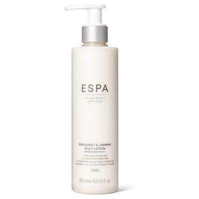 ESPA 佛手柑和茉莉身體乳液 250ml 英國頂級水療Spa品牌