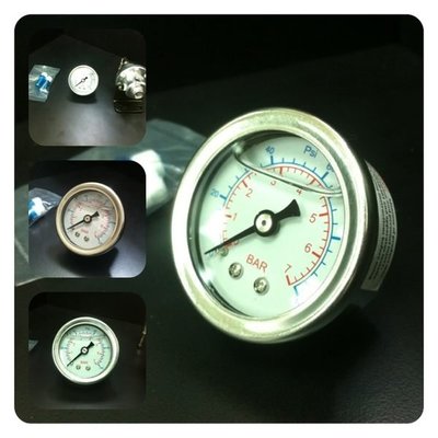 ☆☆ AUTO GAUGE工廠直營☆☆ 全新SARD樣式汽油壓力調壓閥(含充油錶)現正自取特價1650元