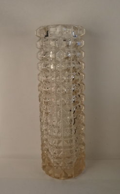 古玩軒~早期透明老玻璃瓶.透明直筒玻璃花瓶.透明玻璃花瓶插花水培花器(非中藥玻璃瓶)CCC786
