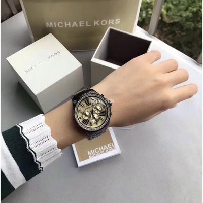 Michael Kors MK5961深夜閃耀星空羅馬晶鑽腕錶