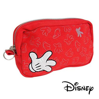 含稅 日本正版 米奇 Mickey 帆布 筆袋 鉛筆盒 收納包 迪士尼 Disney【519074】