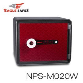 【超霸居家安全館】Eagle Safes 韓國防火金庫 保險箱 (NPS-M020W)(黑)(紅)2色可選